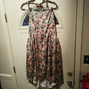 ⭐Eshakti⭐ Reto Pinup Satin Dress sz 3x (24)